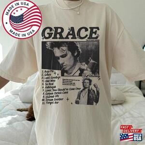 Jeff Buckley Mystery White Boy Tour 1995 Music T-Shirt